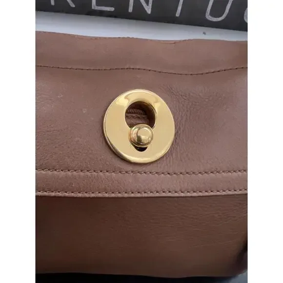 Yves Saint Laurent Muse Women's Leather Handbag, Shoulder Bag Tan - Picture 10 of 15